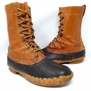 Vintage LL Bean Maine Hunting Shoe Made in USA Duck Boots - Size 7 N